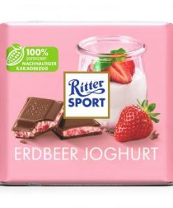 Ritter Sport chocolade Aardbei Yoghurt 100 gram
