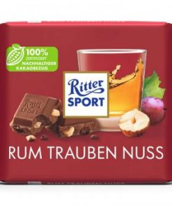 Ritter Sport chocolade Rum rozijnen 100 gram