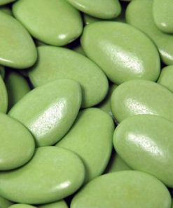 Groene chocolade dragees 500 gram