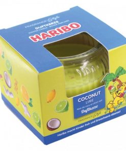 Haribo Coconut Lime geurkaars