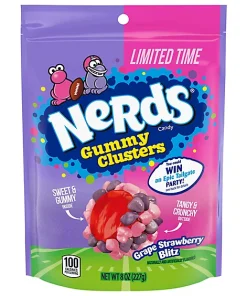 Nerds Gummy Clusters Grape Strawberry Blitz